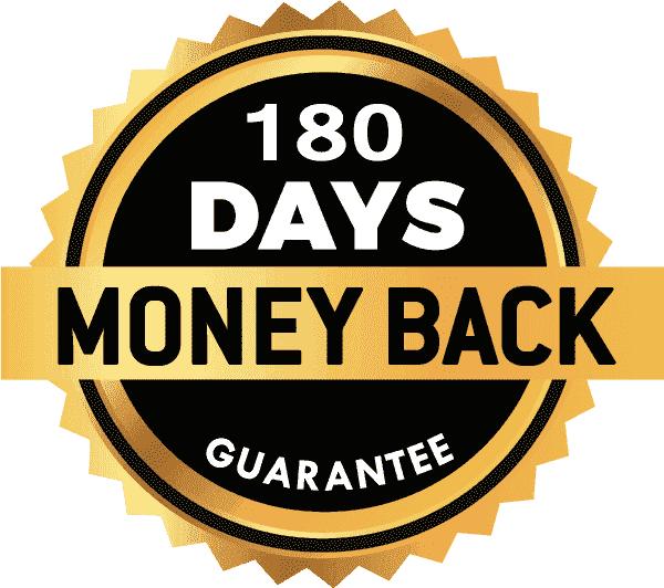 Metilean 180-Day Money Back Guarantee